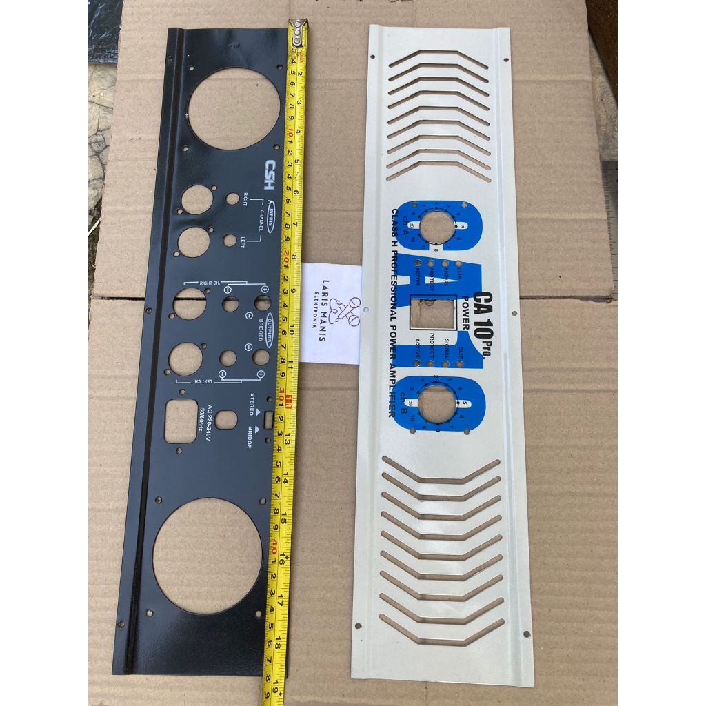 Panel Box Power CA10 ukuran 48 x 11 cm Putih Plat Tebal