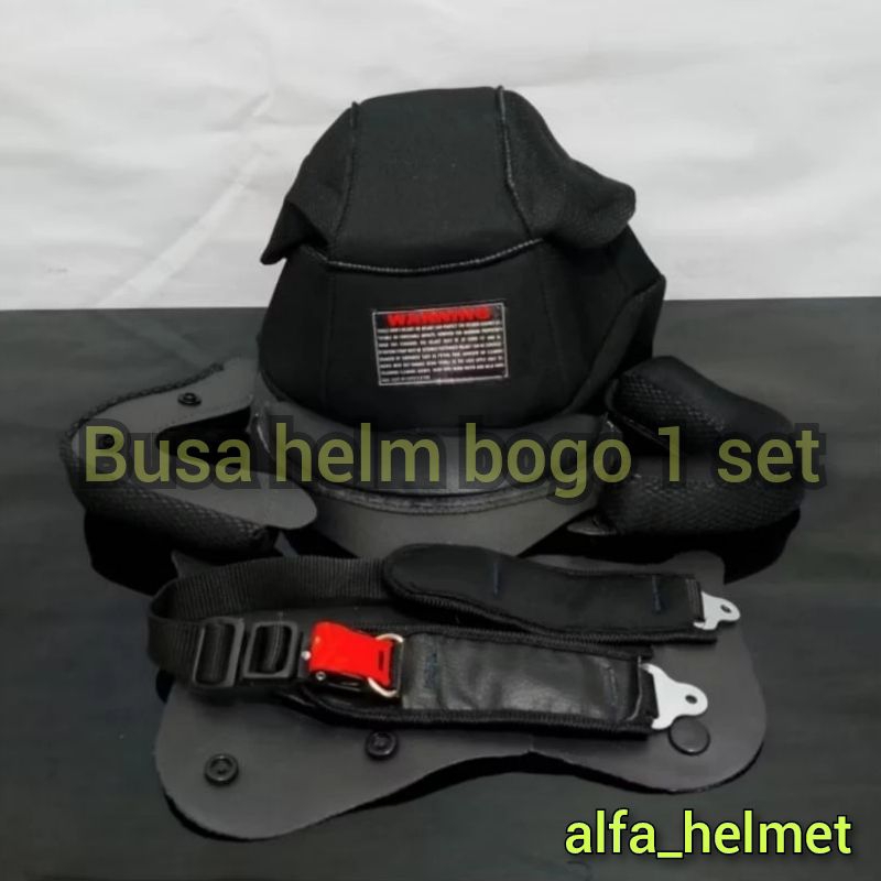 Busa Helm Bogo / Busa Set Helm Bogo • premium