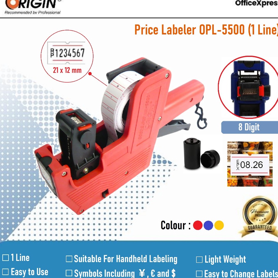 

Diskon sd 5 Mesin Alat Label Harga Price Label Origin Label Harga OPL Origin 55 1 Slop Kertas Label Harga Mesin Cetak Harga Alat Cetak Harga Kertas Cetak Harga