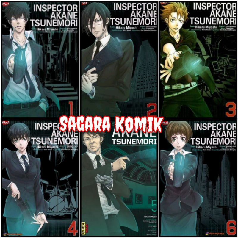 Komik Inspector Akane Tsunemori 1 2 3 4 5 6