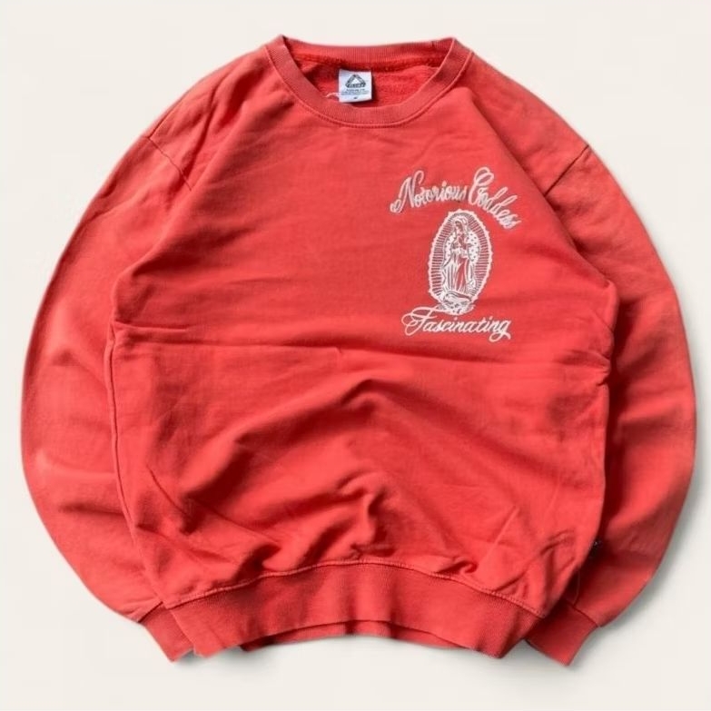 FLUKE SWEATSHIRT (LOOK WACKO MARIA)size LARGE