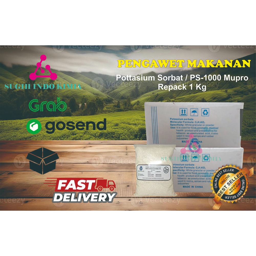 

POTASUM SORBATE PS-1000 1 KG