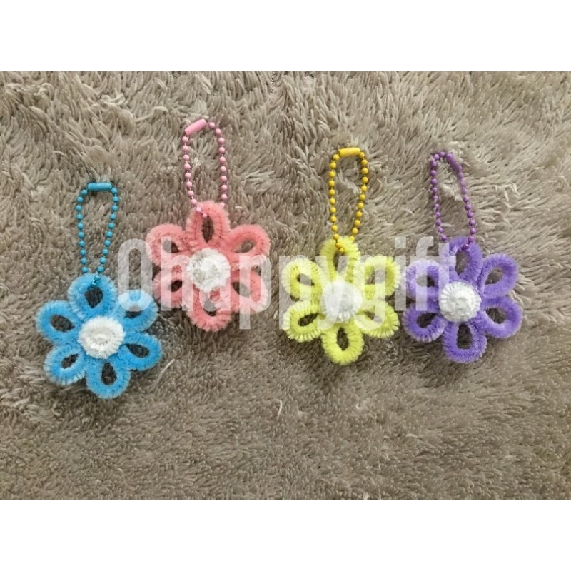 Gantungan Kunci Bunga Matahari Souvenir