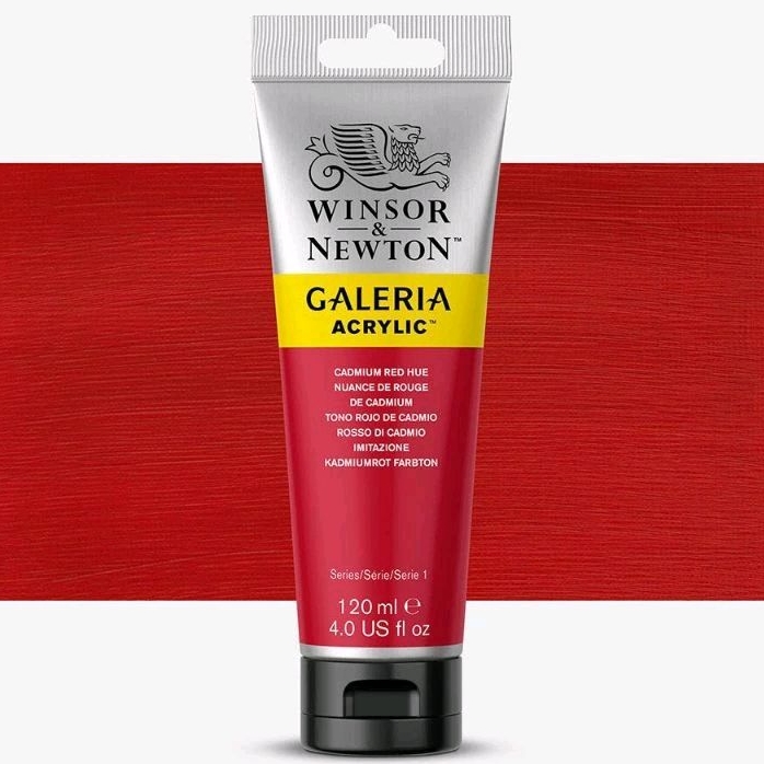 

GALERIA ACRYLIC 120 ML CADMIUM RED HUE WINSOR & NEWTON