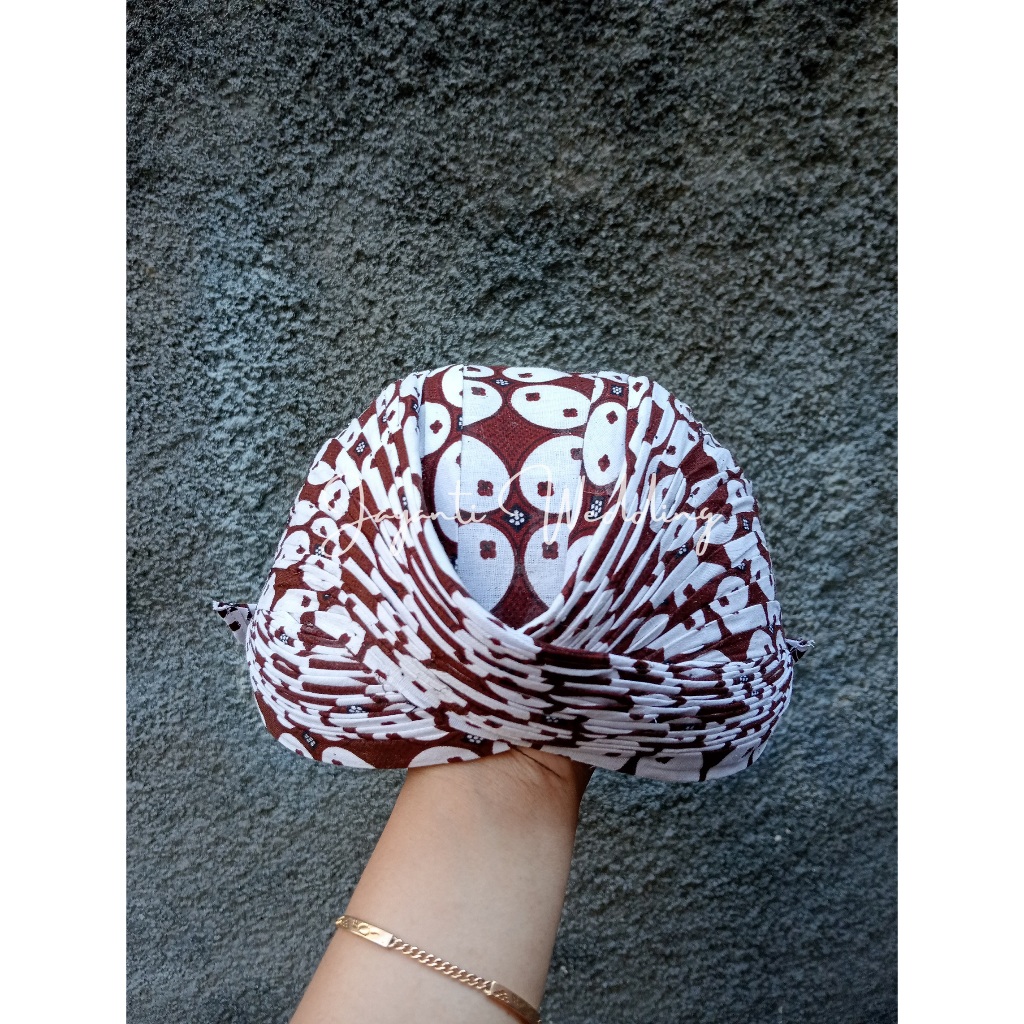 CUSTOM  Blangkon Jogja Motif Jarik