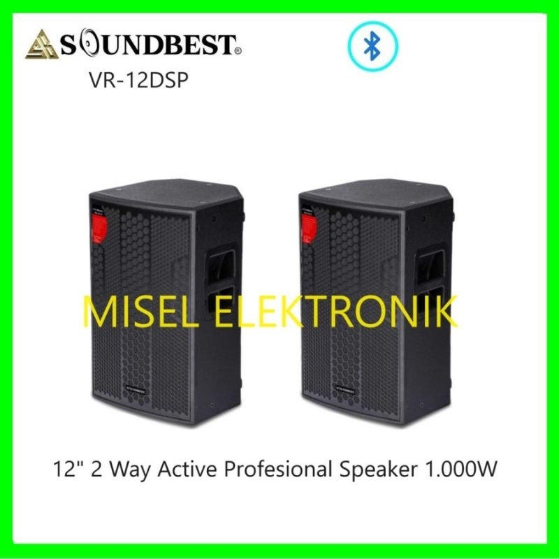 SPEAKER AKTIF SOUNDBEST VR 12DSP VR12DSP 12 INCH Sepasang
