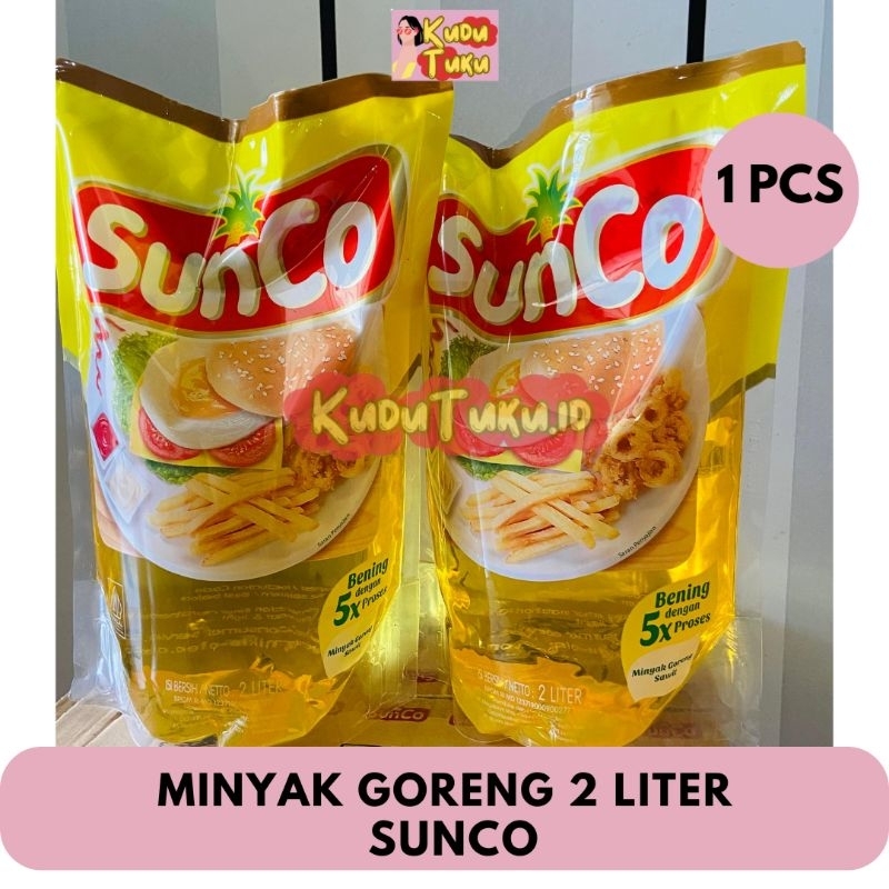 

1 PCS - SUNCO MINYAK GORENG 2 LITER - KHUSUS INSTAN