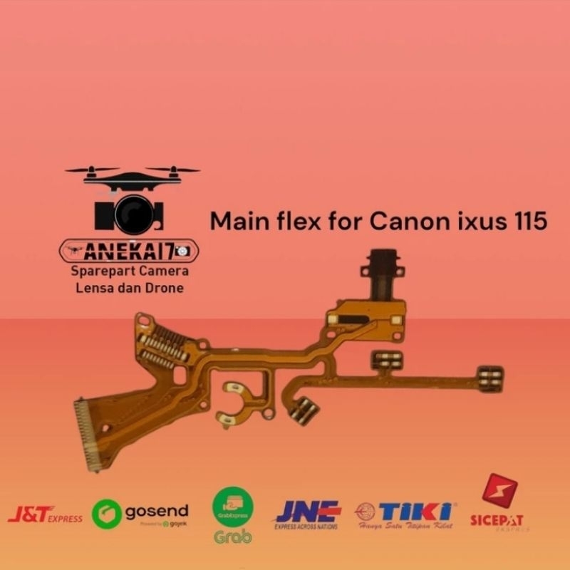 Main Flex Fleksibel lensa for Canon ixus115