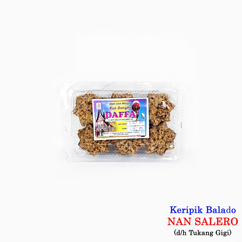 

Kue Sangko Cokelat/Gula Merah Daffa