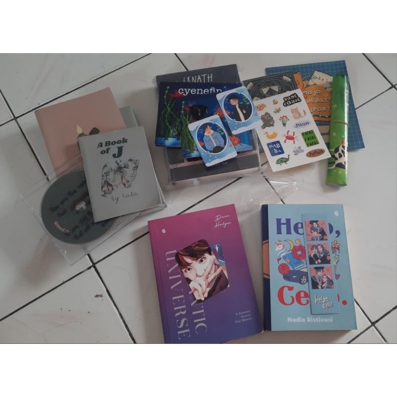 PRELOVED NOVEL HELLO CELLO, MY YOUTH, LOTUS IN THE MUD