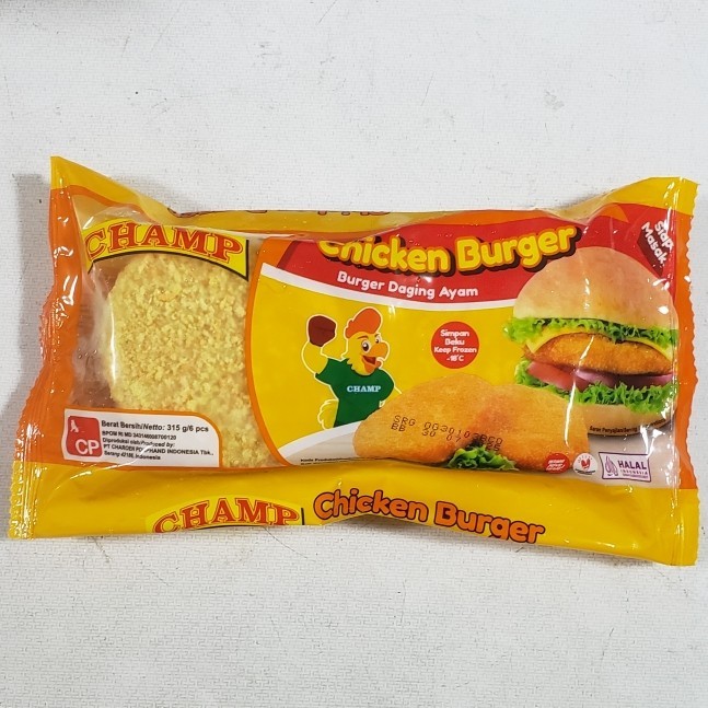 

Champ Chicken Burger 315 Gram