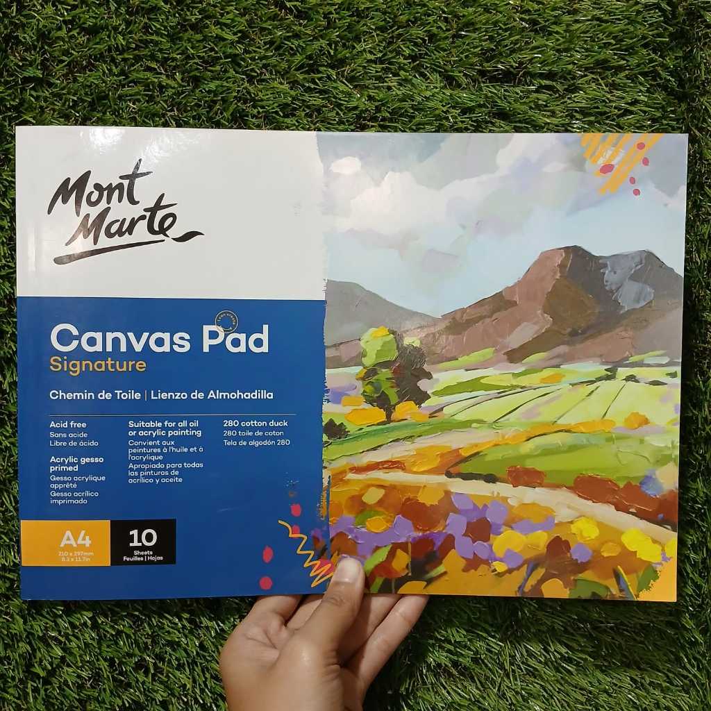 

MONT MARTE CANVAS PAD A4 10 LEMBAR CAXX0024 / KANVAS BUKU