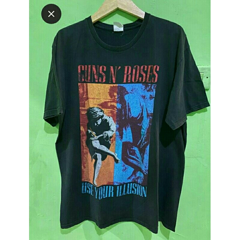 kaos vintage guns n roses