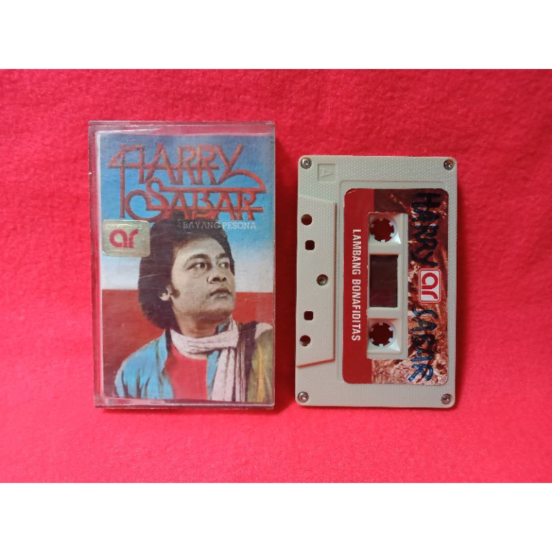 Kaset Pita Harry Sabar - Bayang Pesona (minus cover lengket dan nempel di mika)