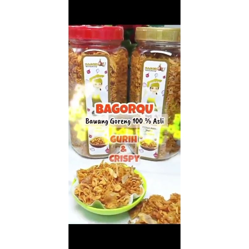 

Bagor ku bawang goreng ku