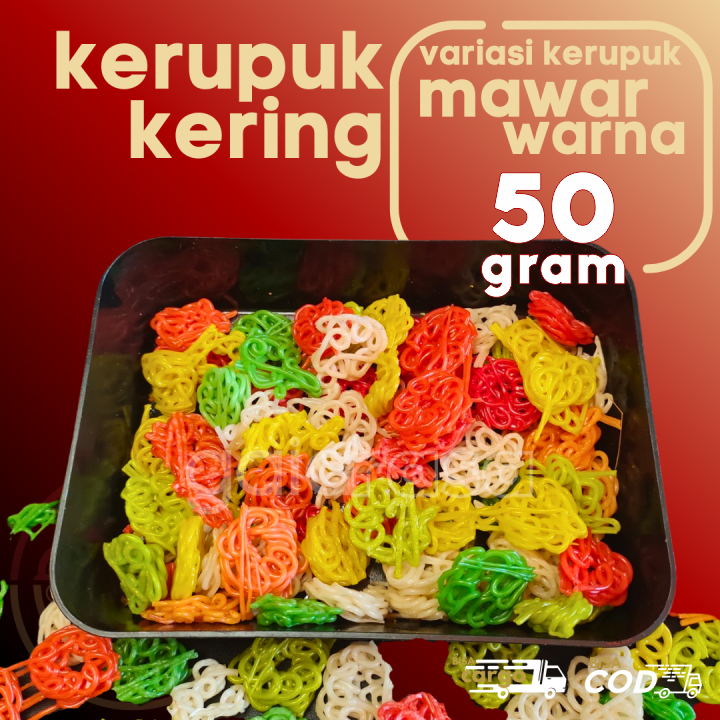 

Kerupuk Mawar isi 50g by GaiaRasa