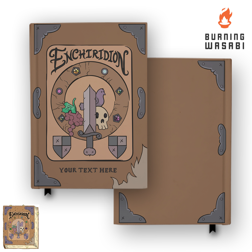 

Buku Catatan Adventure Time Enchiridion Cosplay Cover Notebook Hardcover Diary Custom