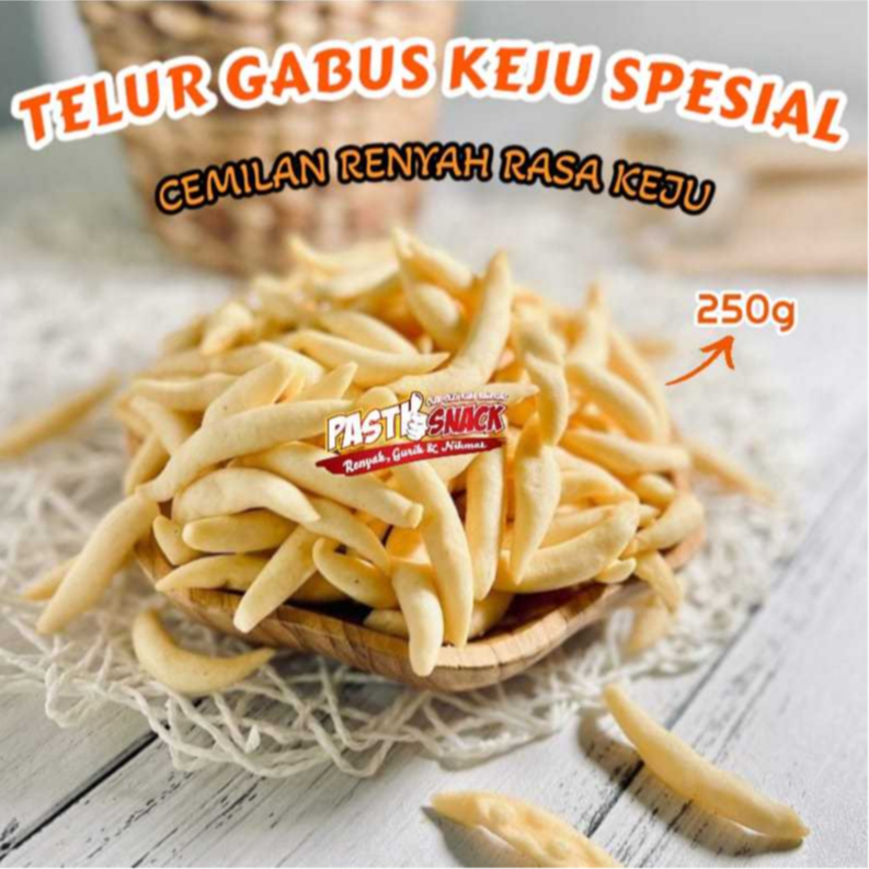 

TELUR GABUS KEJU SPESIAL | GABUS KEJU SPESIAL 250GR