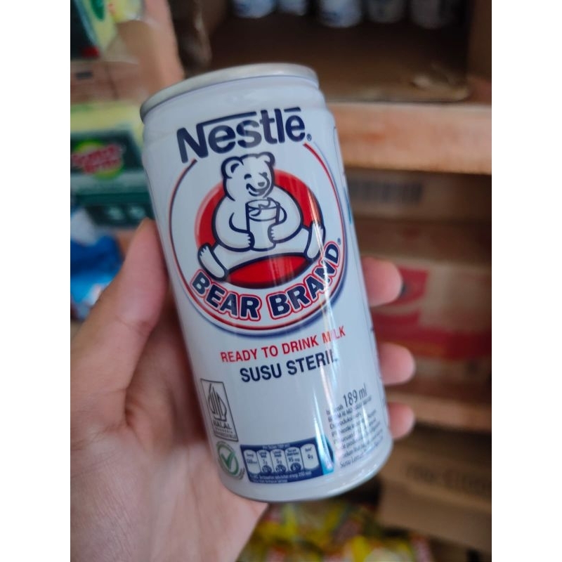 

susu Bear Brand susu beruang kaleng 189ml eceran