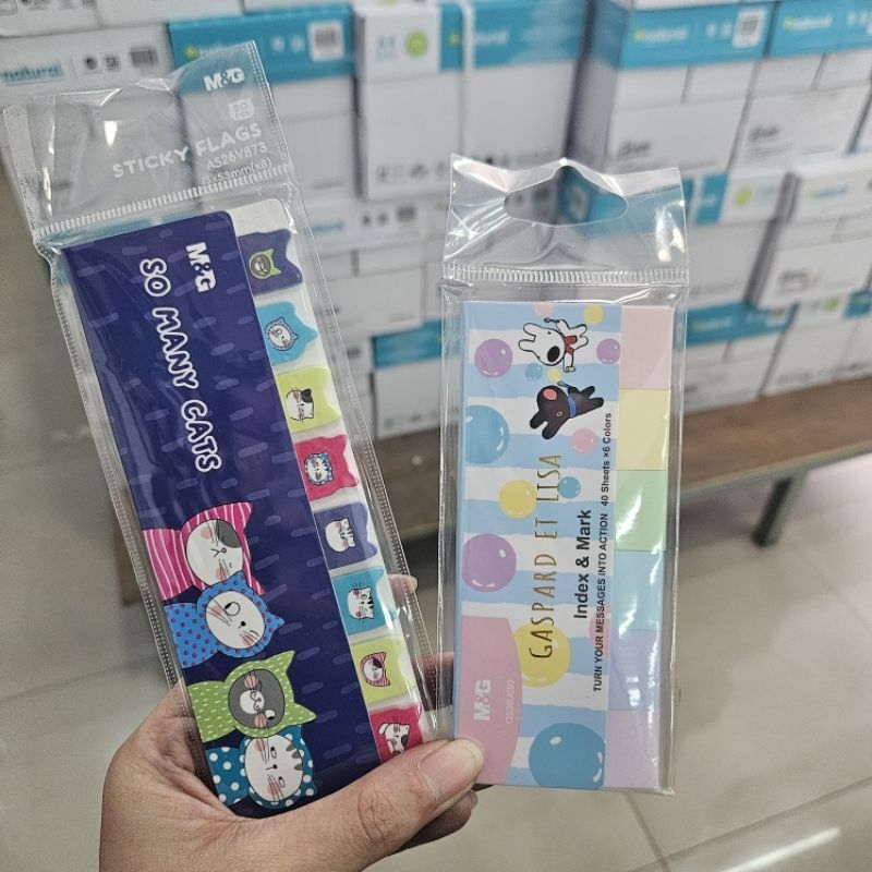 

stick note sticky note M&G gaspard et lisa (6 line) & so many cats (8 line)