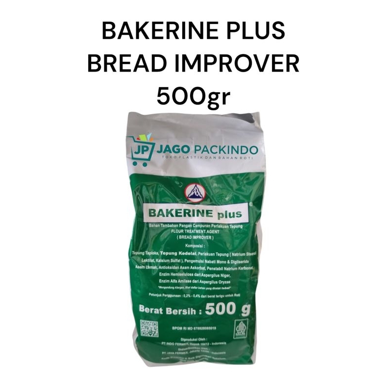 

BAKERINE PLUS BREAD IMPROVER PEMGEMBANG ROTI 500GR