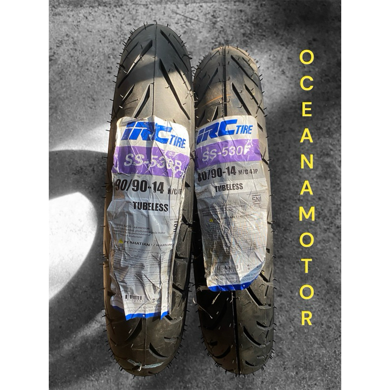 BAN LUAR IRC TUBELESS RING 14 SS530 8090/14 9090/14 TUBELESS