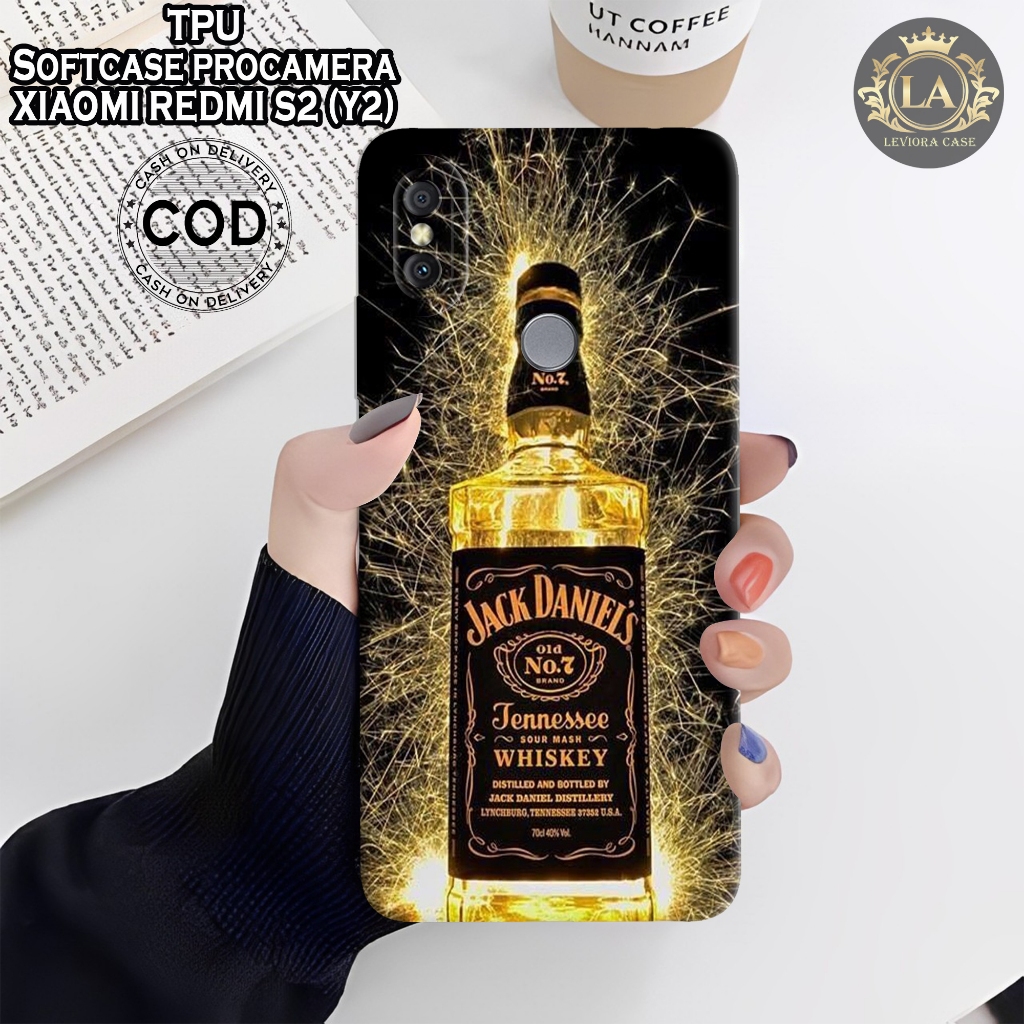 Case Xiaomi Redmi S2 (Y2) - Leviora Case - Fashion Case minuman - Softcase Xiaomi Redmi S2 (Y2) - Ca