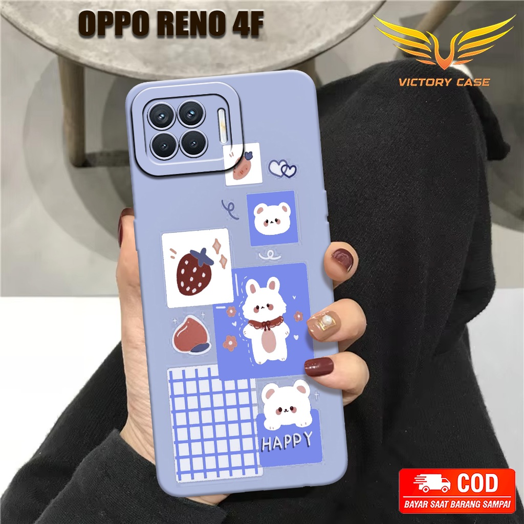 New Kartun Case - Softcase Oppo Reno 4F - Terbaru - Case Hp Oppo Reno 4F - Casing Oppo Reno 4F - Cas