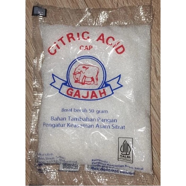 

CITRUN CAP GAJAH 50 gram x 5 Pcs