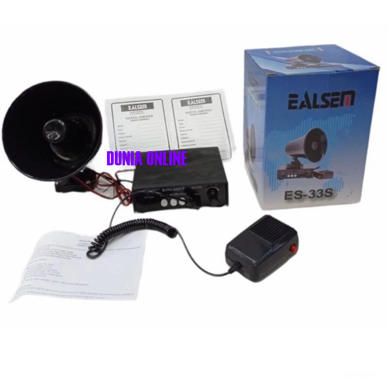 AMPLI SPEAKER PENGERAS SUARA EALSEM ES33S / EALSEM ES 33S BISA BUAT JUALAN KELILING