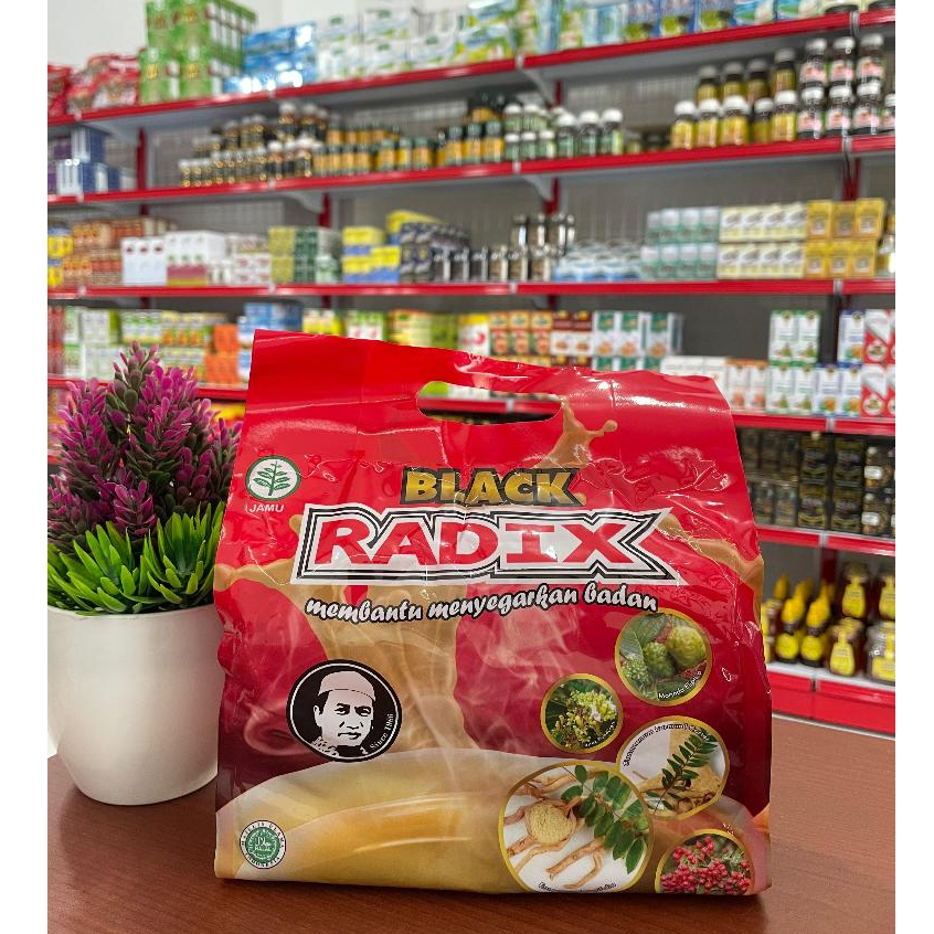 

Kopi Black Radix Pak Haji Isi 20 Sachet | Kopi Radix Pak Haji