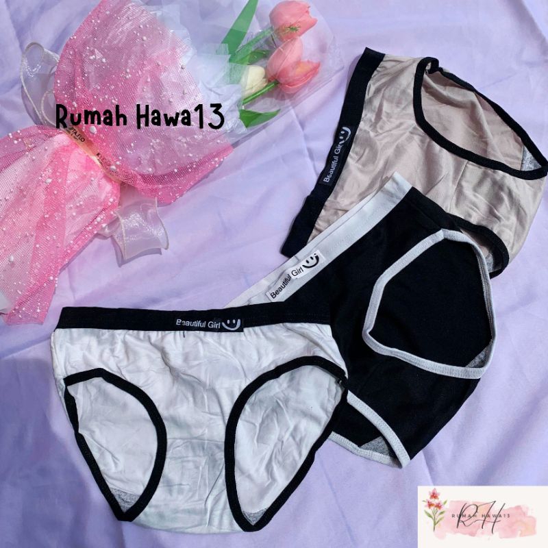 Celana Dalam Imut Wanita Katun High Quality CD Korea Style CD Nyaman Celana Dalam Sexy Imuy
