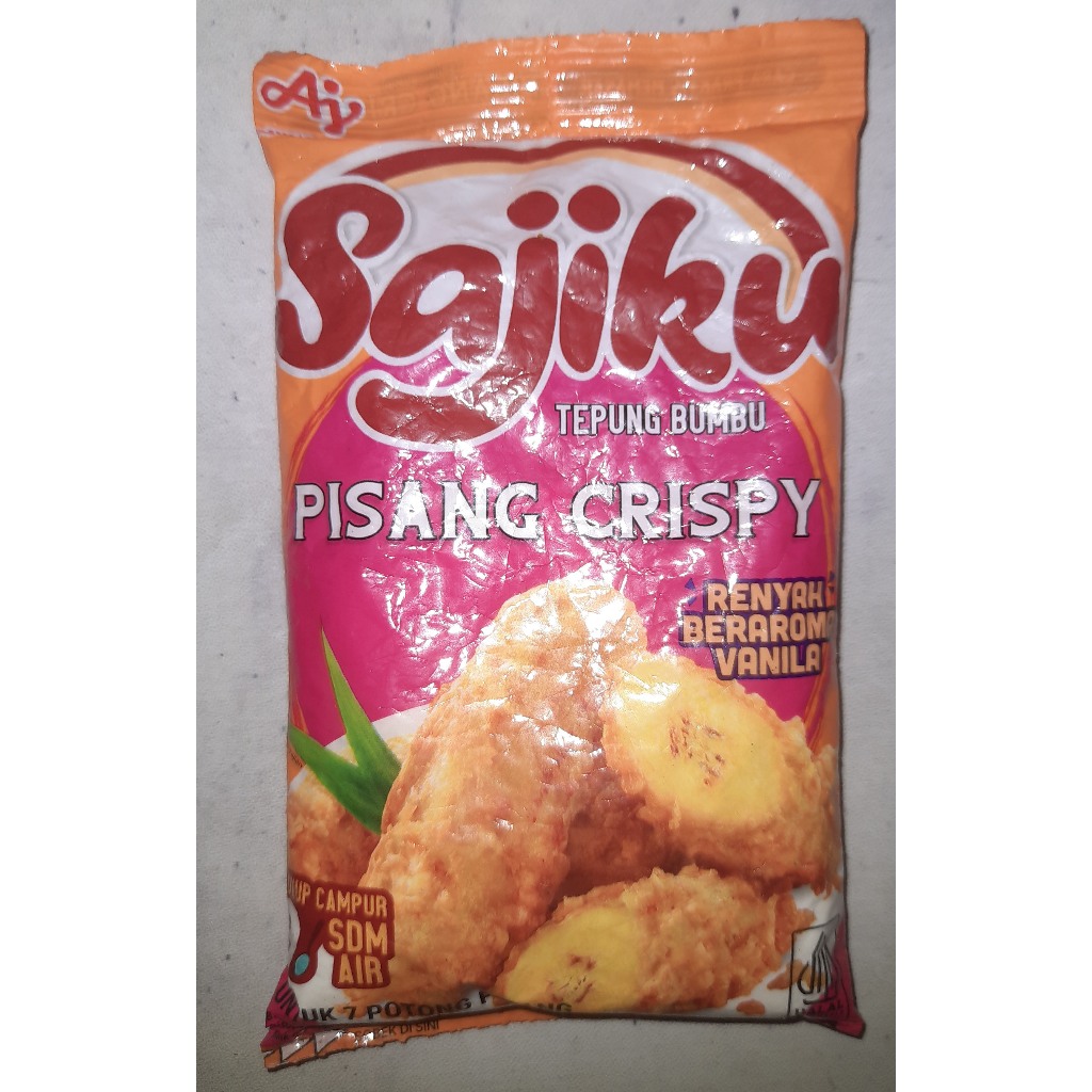 

tepung bumbu pisang crispy sajiku 70 gram