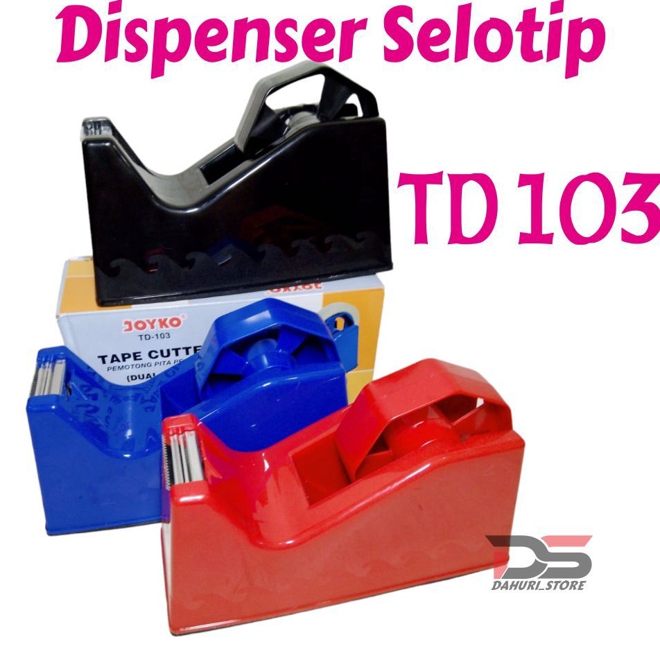 

KODE T9C5 Tape CUTTER SOLATIP Dispenser SOLATIP Joyko TD 13 Tape Cutter Tempat Pemotong Lakban Isolasi