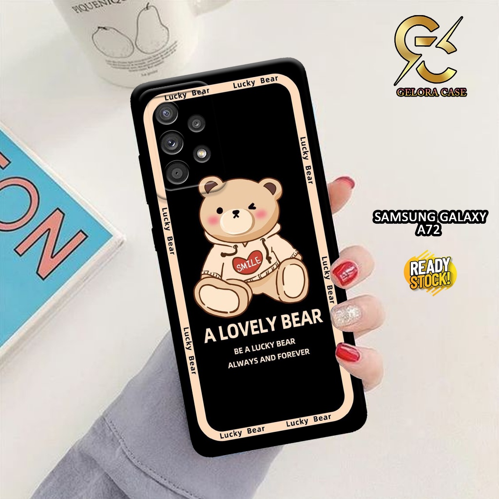 Softcase Samsung Galaxy A72 4G 2021 - geloracase - Casing  Samsung Galaxy A72 4G 2021 - Motif case b