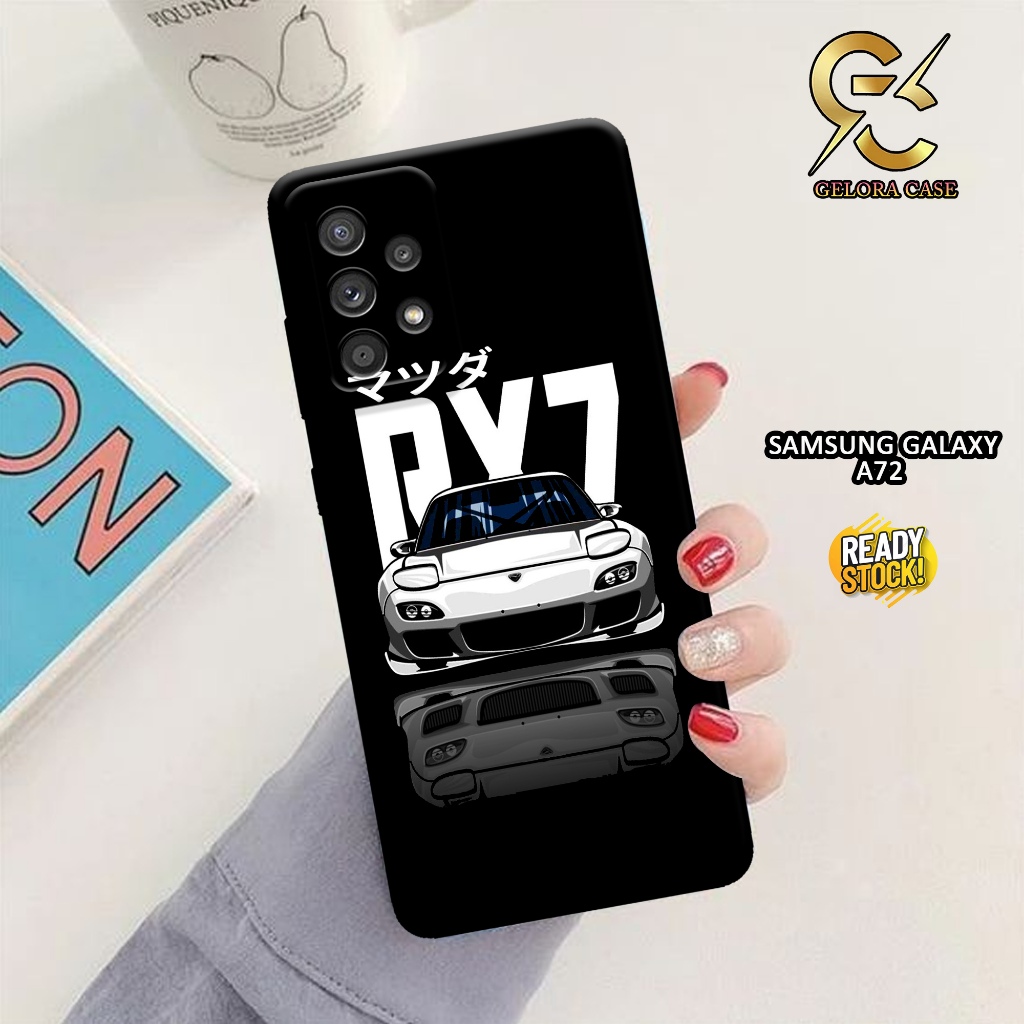 Softcase Samsung Galaxy A72 4G 2021 - geloracase - Casing  Samsung Galaxy A72 4G 2021 - Motif case m