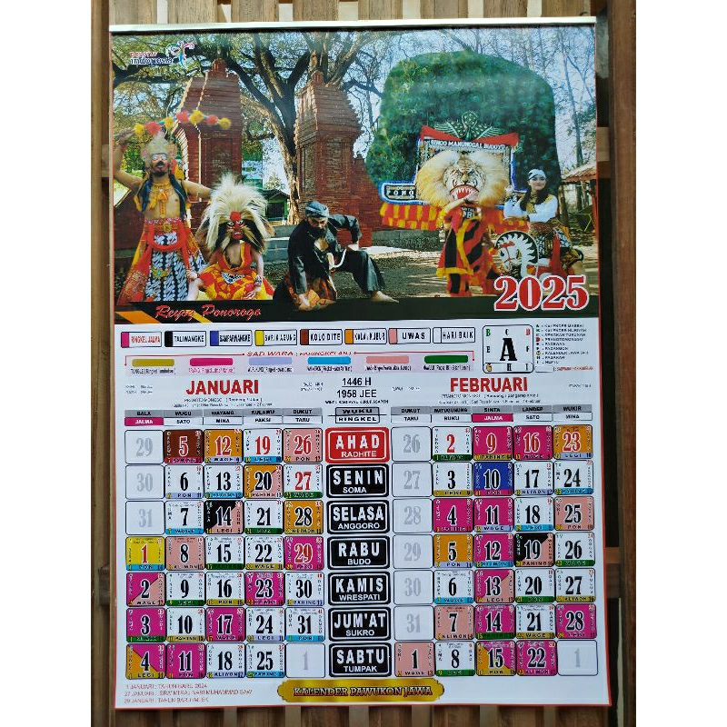 

Kalender 2025 Pawukon Jawa Lengkap Pranatawangsa dan Hari Baik