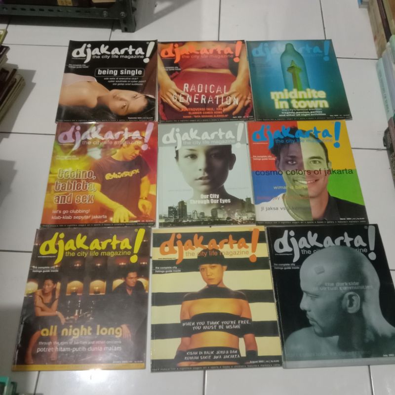 MAJALAH DJAKARTA  The City Life Magazine