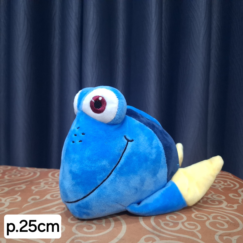 Boneka Ikan Dori Biru Sedang Cantik Lucu