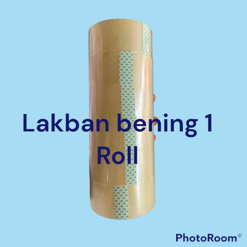 

KODE F9X7 6 Pcs Lakban Bening Lakban Cokelat MPI Ekomonis 45mm x 1 Yard