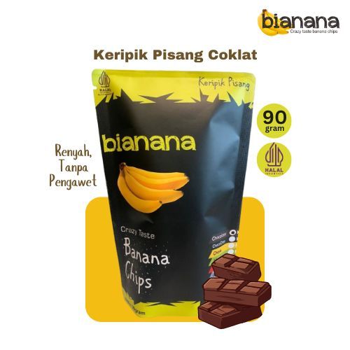 

Bianana Keripik Pisang Coklat 90gram