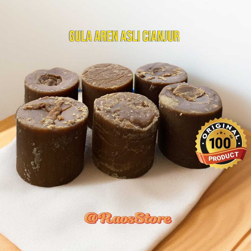 

Gula Aren Asli 100 % Murni 1 Kg Cianjur