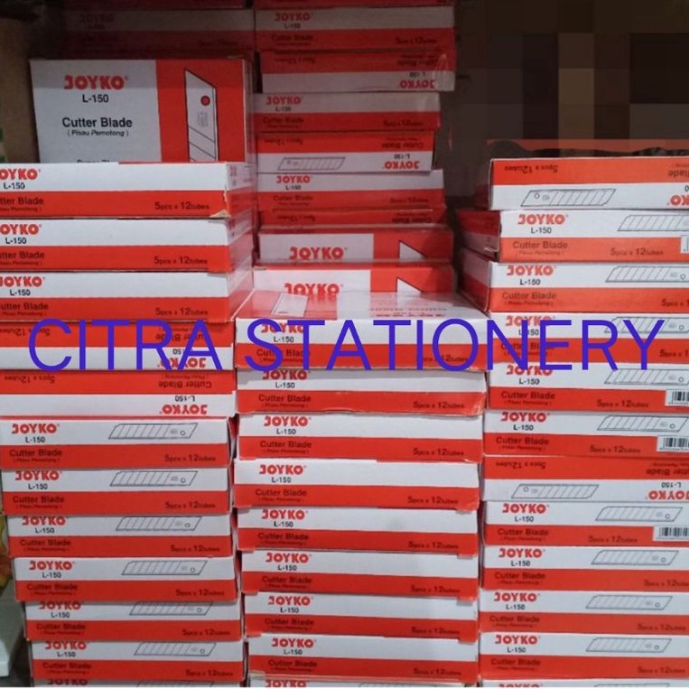 

KODE K5W9 Isi Cutter Besar L 15 Joyko Harga per pack isi 12 tube