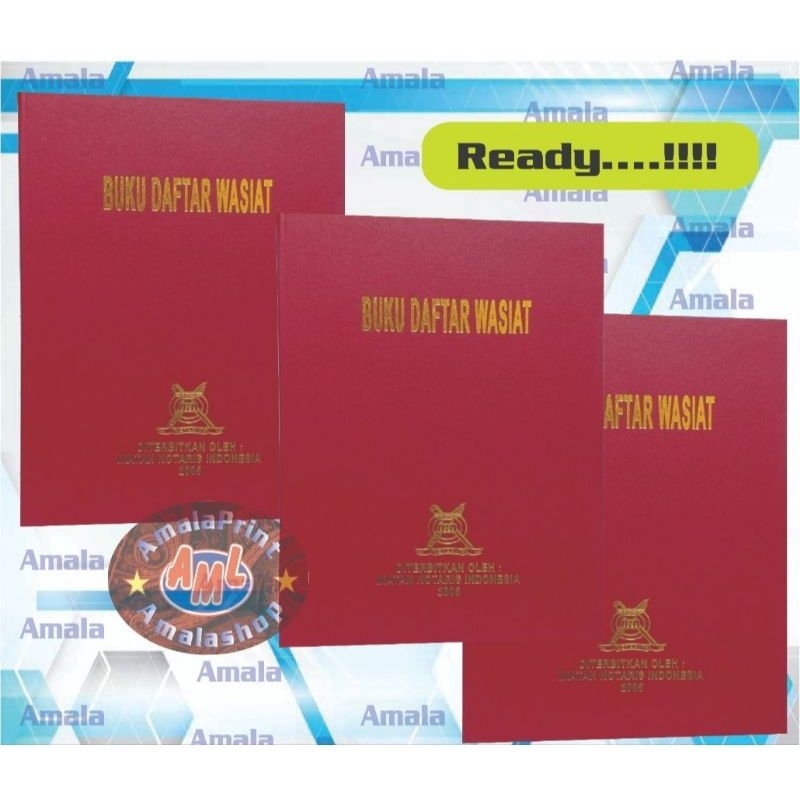 

buku DAFTAR WASIAT