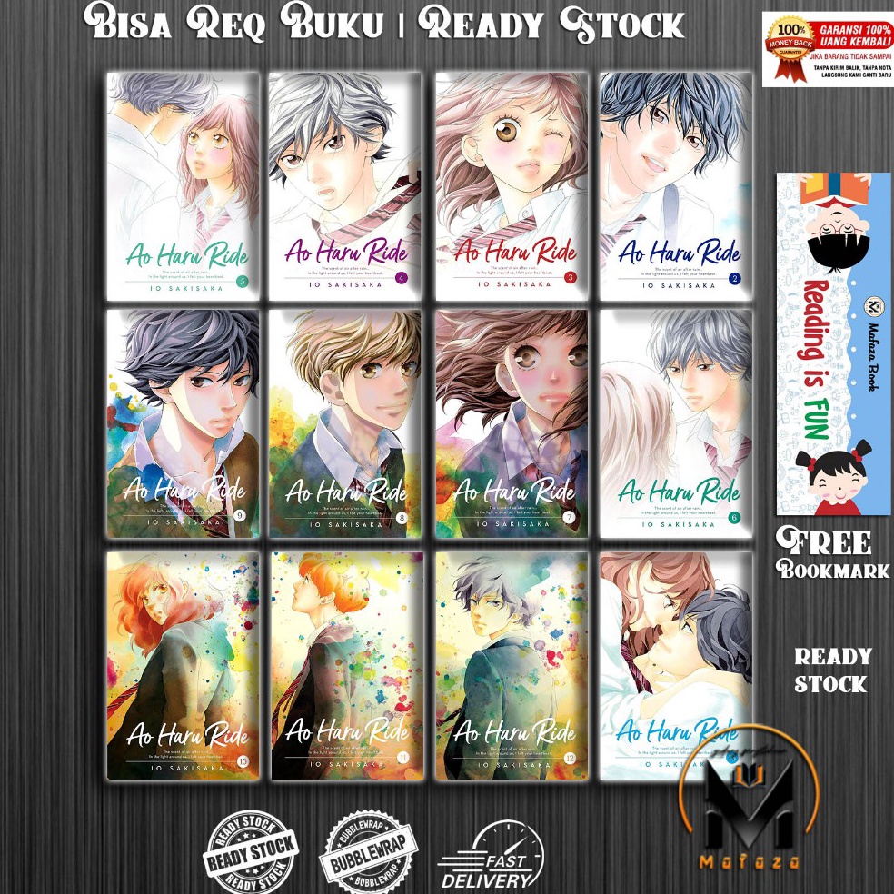 KODE S8S3 Komik Ao Haru Ride 13 book series by Io Sakisaka EnglishIndonesia