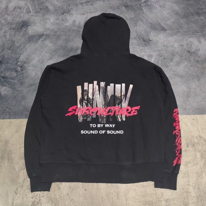 Sweater hoodie shethis Comma hitam