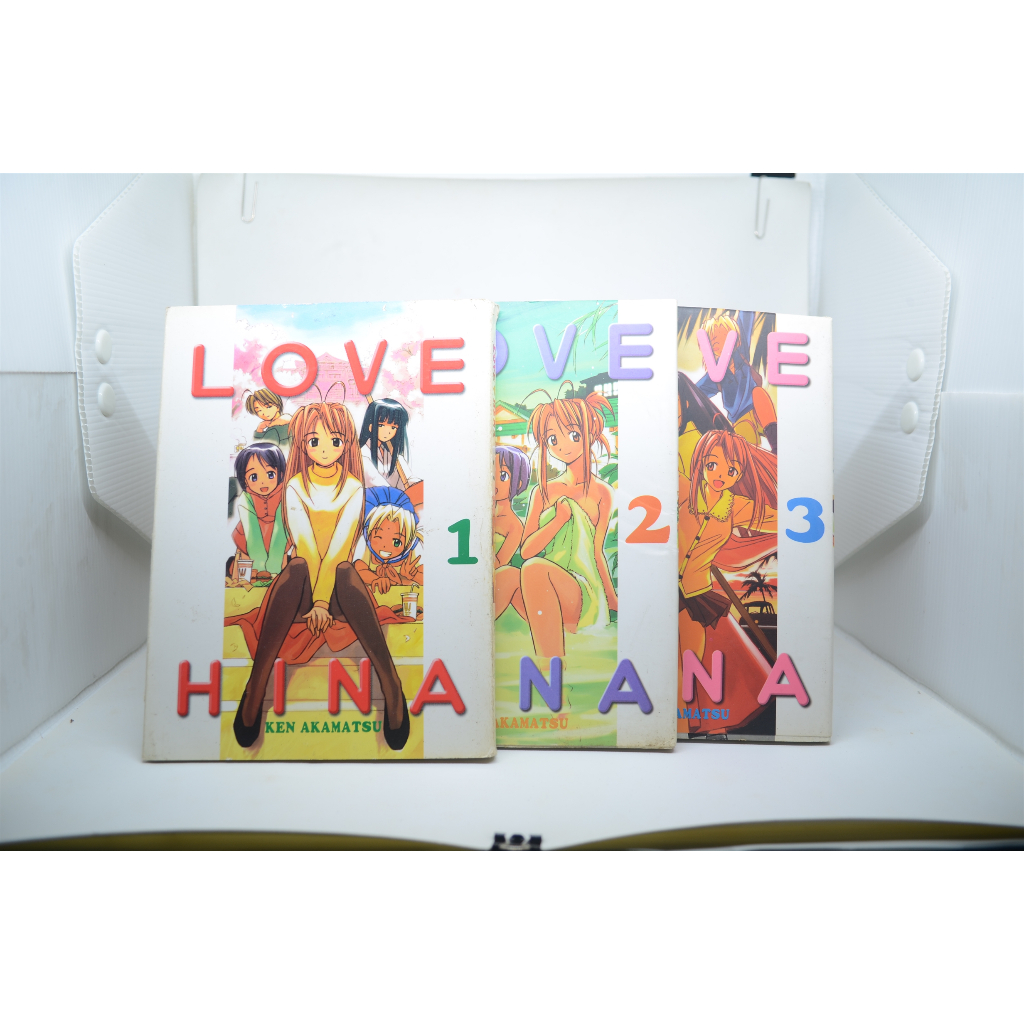 Komik Love Hina Bahasa Indonesia Second Fullset Axed vol 1-3
