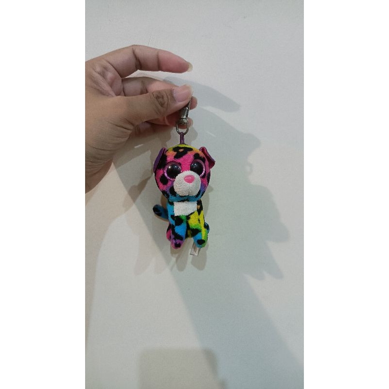 Gantungan Kunci / Ganci / Gantungan Tas Guguk Rainbow TY (PL) Lepas Kolpri