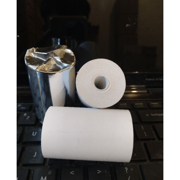 

Pasti Datang Kertas kasir thermal 5857x4mm YOKKE coreles printer 58mm paket 1 roll