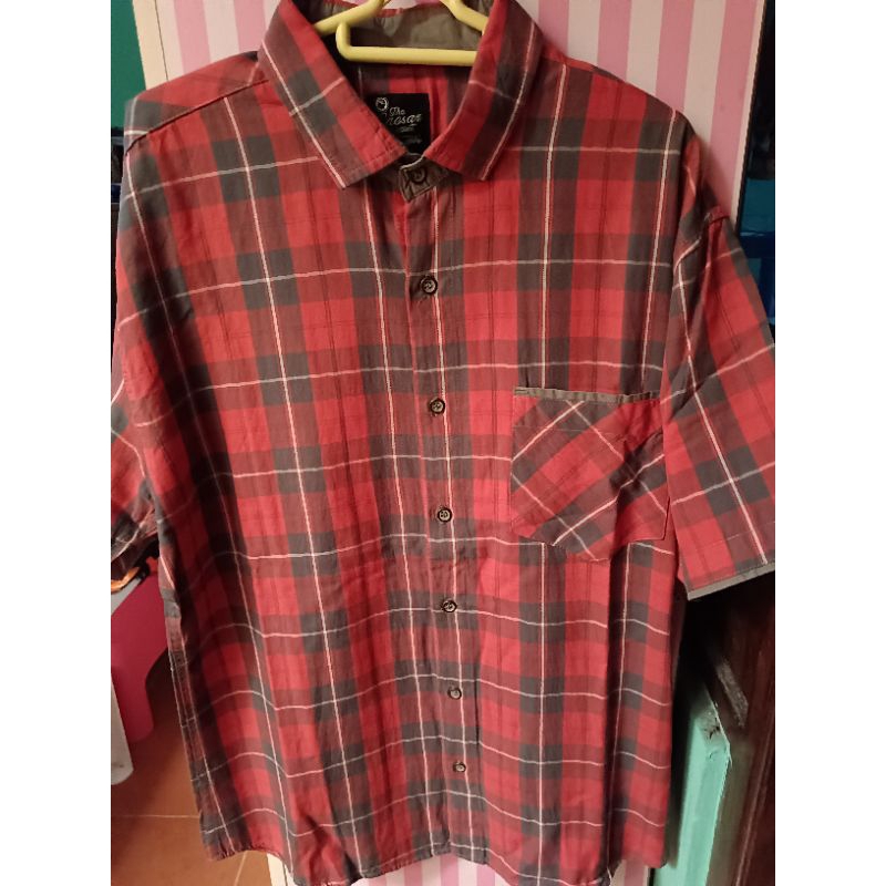 Kemeja Red The Caesar Size 2XL